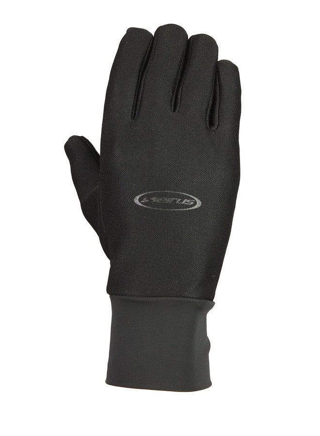 Seirus Serius Innovation 1431 Womens Ladies Hyperlite All Weather Polartec Ultra-Thin Weatherproof Glove, Black, Medium/Large - Image 1